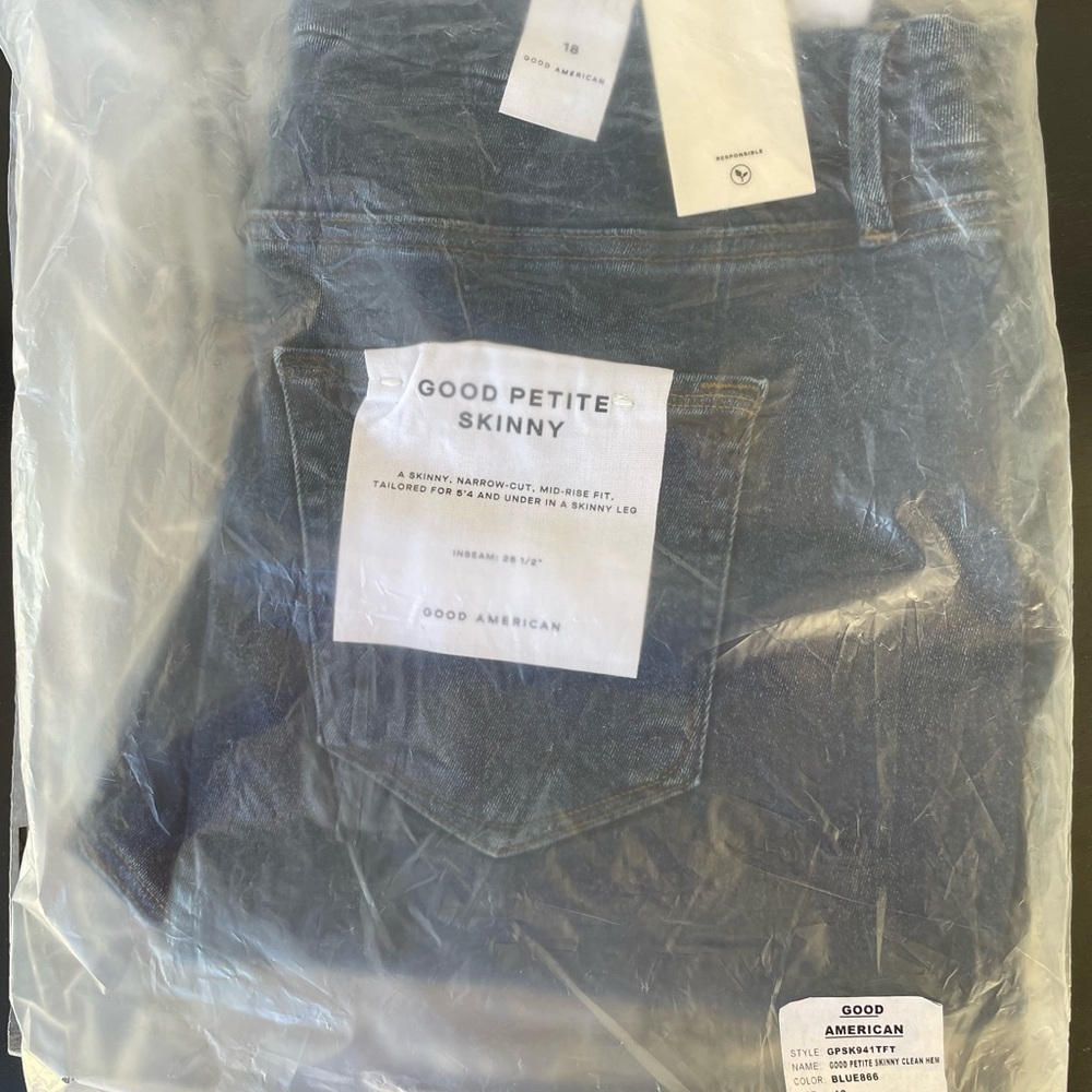 Good American Blue Skinny Jeans